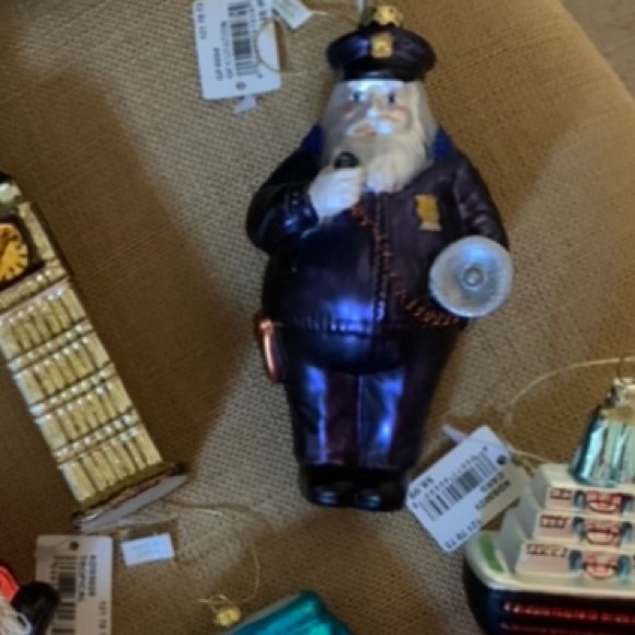 6 Glass Ornaments - Picture 3 of 7